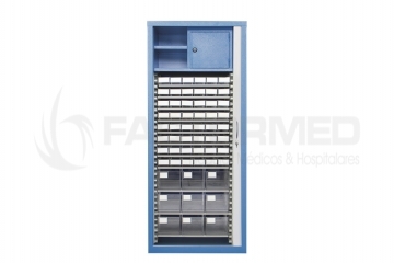 MEDICATION CABINET FOR ISO TRAYS