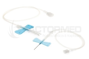 NEEDLE FLY/SAFE SCALP VEIN SET WITH SAFETY MECHANISM